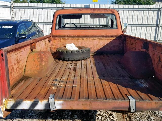 CCE232S158484 - 1972 CHEVROLET C20 RED photo 6