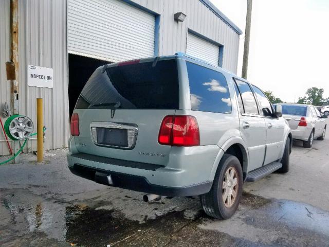 5LMFU27535LJ22989 - 2005 LINCOLN NAVIGATOR GREEN photo 4