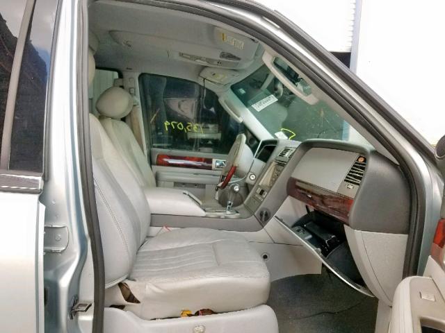 5LMFU27535LJ22989 - 2005 LINCOLN NAVIGATOR GREEN photo 5