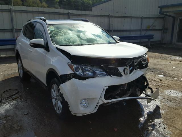 2T3DFREV5EW204420 - 2014 TOYOTA RAV4 LIMIT WHITE photo 1