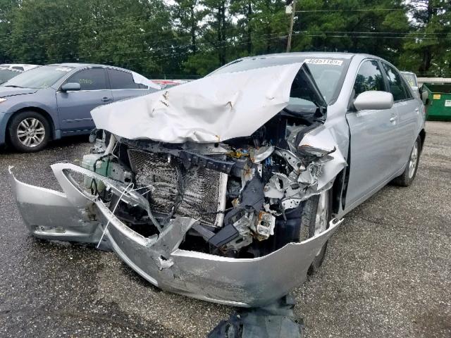 4T1BE46K17U145749 - 2007 TOYOTA CAMRY NEW SILVER photo 2