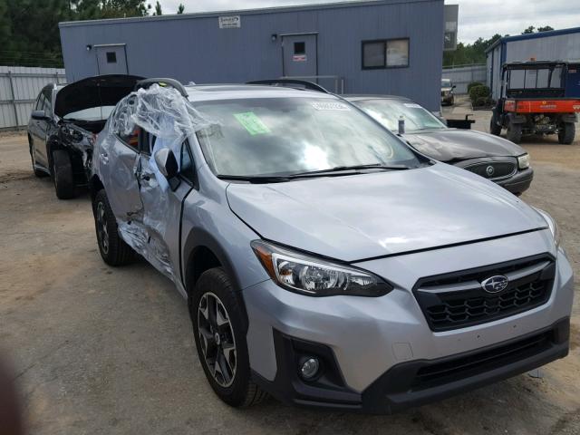 JF2GTADC7JH286336 - 2018 SUBARU CROSSTREK SILVER photo 1