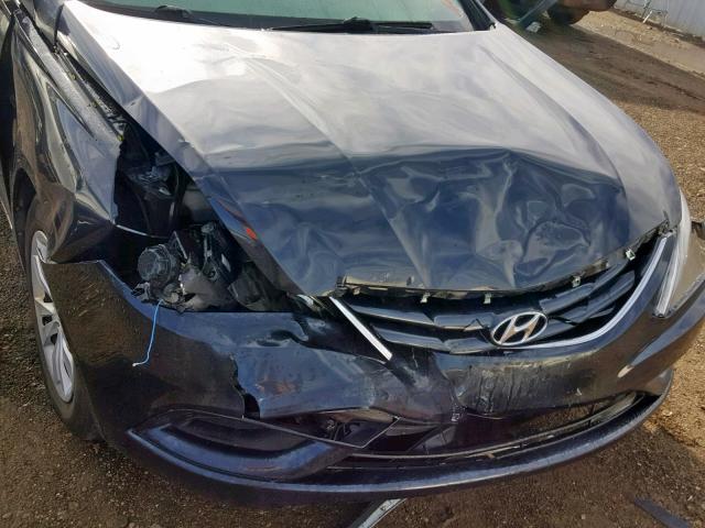 5NPEB4AC3BH149752 - 2011 HYUNDAI SONATA GLS BLUE photo 9