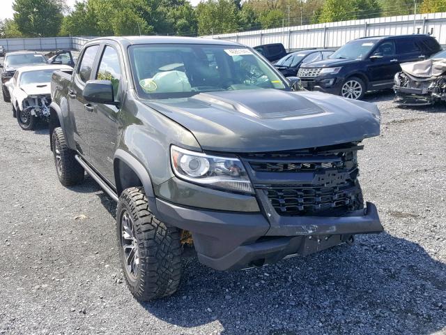 1GCGTEEN6J1103958 - 2018 CHEVROLET COLORADO Z GREEN photo 1