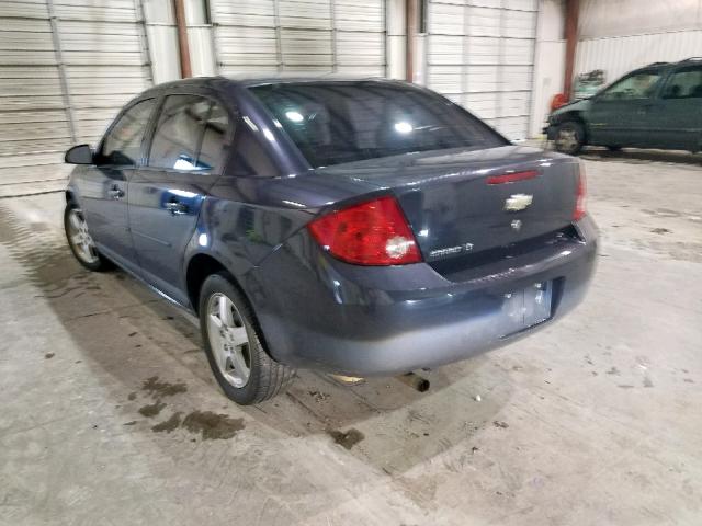 1G1AT58H297108068 - 2009 CHEVROLET COBALT LT BLUE photo 3