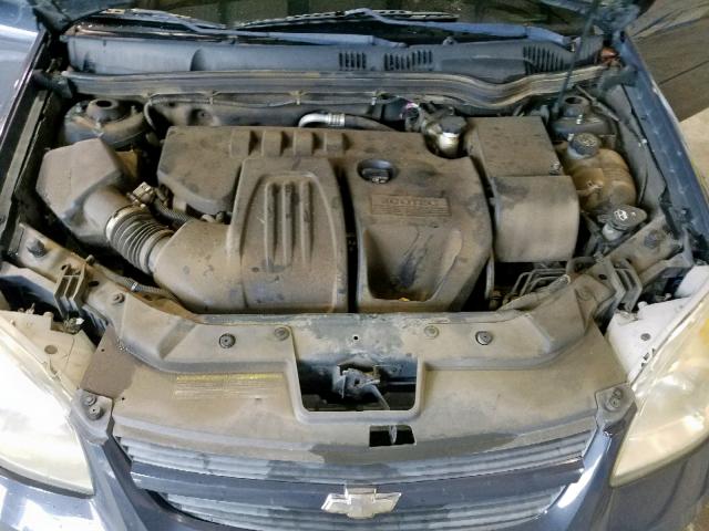 1G1AT58H297108068 - 2009 CHEVROLET COBALT LT BLUE photo 7