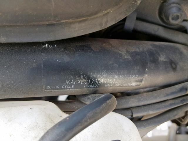 JKAEXEC179DA31512 - 2009 KAWASAKI EX650 C 黑色 照片 10