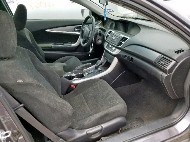 1HGCT1B32DA014257 - 2013 HONDA ACCORD LX- GRAY photo 5