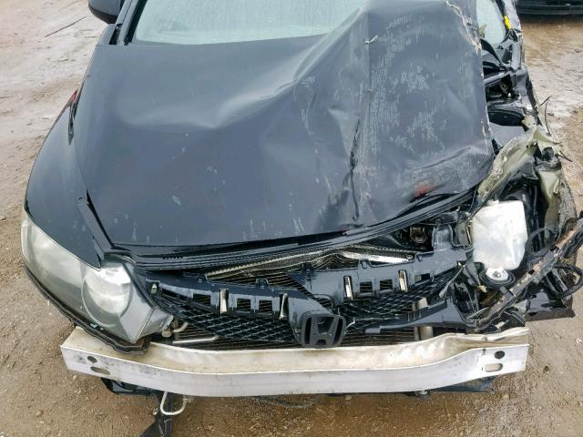 1HGFA16929L003319 - 2009 HONDA CIVIC EXL 黑色 照片 7