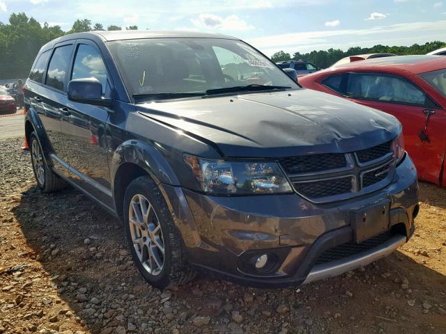 3C4PDDEG4JT463361 - 2018 DODGE JOURNEY GT CHARCOAL photo 1