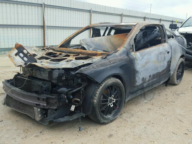 1G1AP18P977320631 - 2007 CHEVROLET COBALT SS BURN photo 2