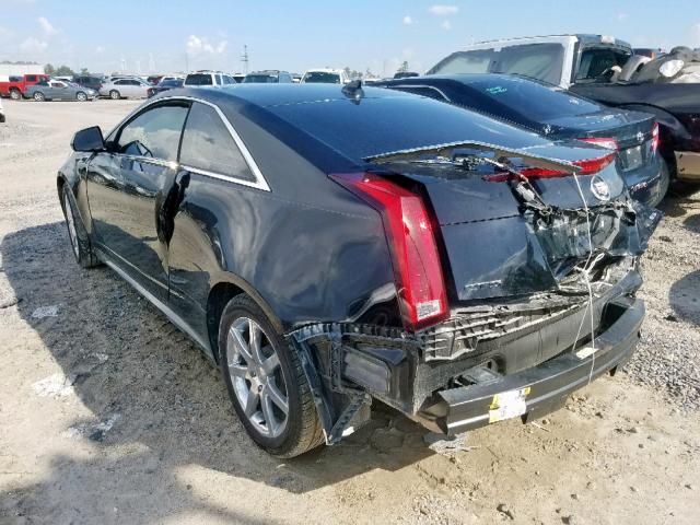 1G6DJ1E31C0125894 - 2012 CADILLAC CTS PERFOR BLACK photo 3