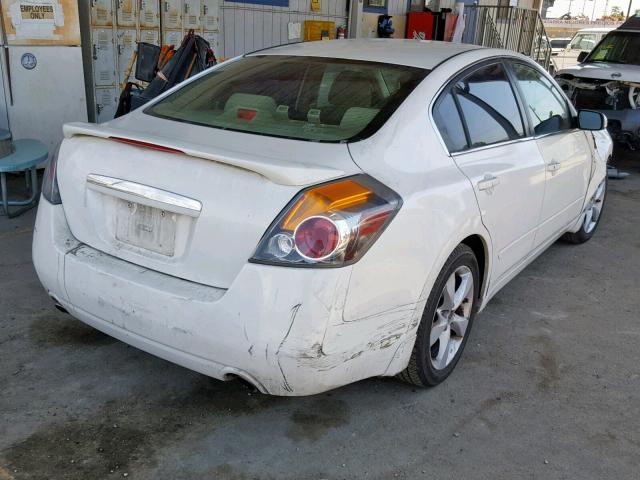 1N4BL21E78N424804 - 2008 NISSAN ALTIMA 3.5 WHITE photo 4