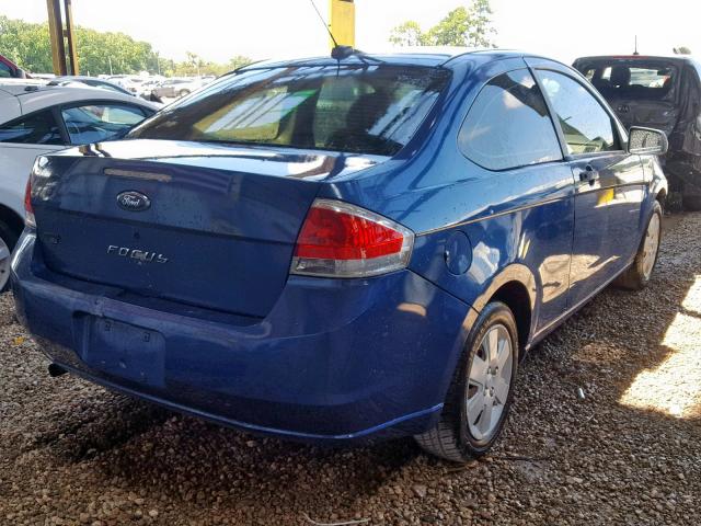 1FAHP32N38W293027 - 2008 FORD FOCUS S/SE BLUE photo 4