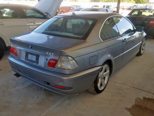 WBABD33484PL02191 - 2004 BMW 325 CI GRAY photo 4