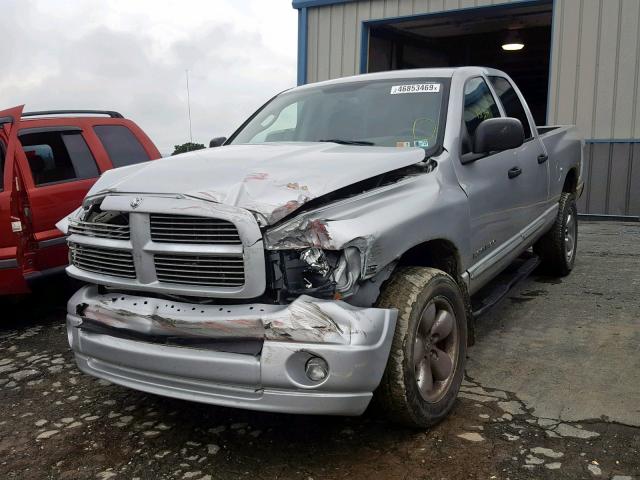 1D7HU18D45S280785 - 2005 DODGE RAM 1500 S SILVER photo 2