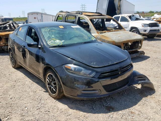 1C3CDFBBXGD550932 - 2016 DODGE DART SXT BLACK photo 1