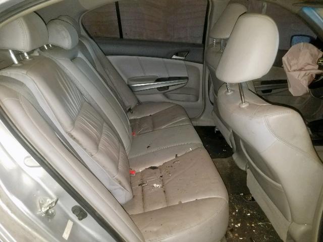 1HGCP26839A013464 - 2009 HONDA ACCORD EXL SILVER photo 6