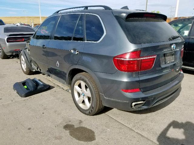 5UXZV8C53BL418034 - 2011 BMW X5 XDRIVE5 GRAY photo 3