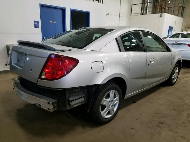 1G8AN15F46Z107110 - 2006 SATURN ION LEVEL SILVER photo 4