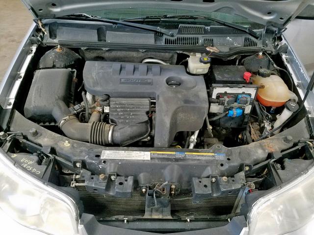 1G8AN15F46Z107110 - 2006 SATURN ION LEVEL SILVER photo 7