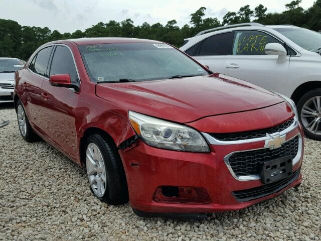 1G11C5SL5EF214849 - 2014 CHEVROLET MALIBU 1LT RED photo 1