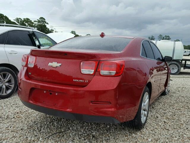 1G11C5SL5EF214849 - 2014 CHEVROLET MALIBU 1LT RED photo 4