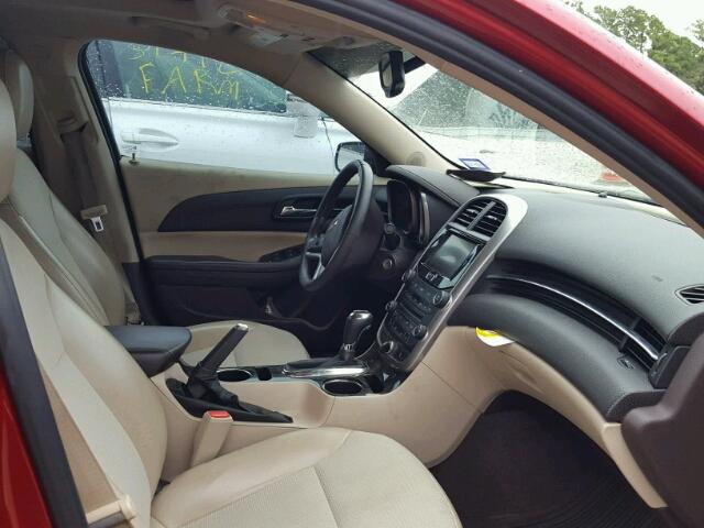 1G11C5SL5EF214849 - 2014 CHEVROLET MALIBU 1LT RED photo 5