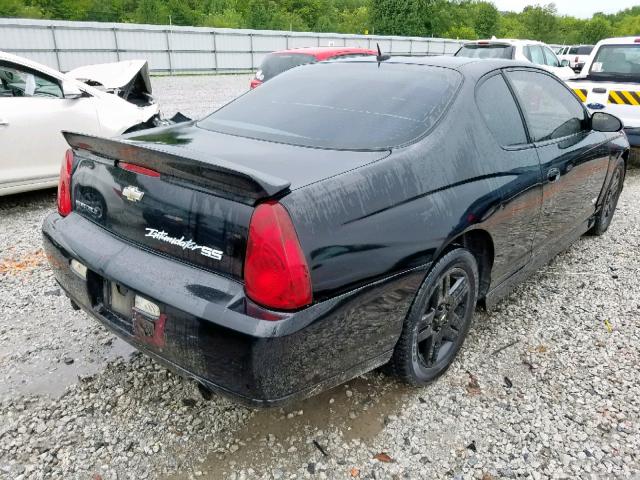 2G1WL15CX79115305 - 2007 CHEVROLET MONTE CARL BLACK photo 4