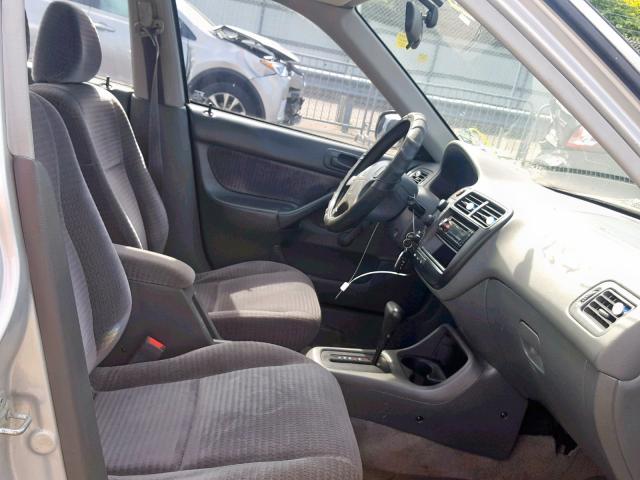 2HGEJ6617XH541169 - 1999 HONDA CIVIC BASE 灰色 照片 5