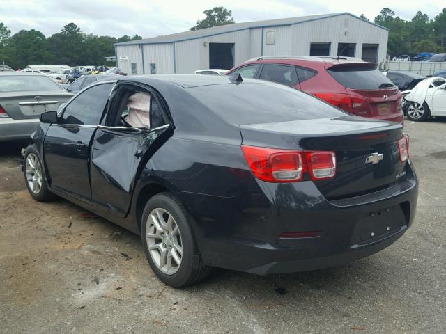 1G11D5RR0DF104345 - 2013 CHEVROLET MALIBU 1LT BLACK photo 3