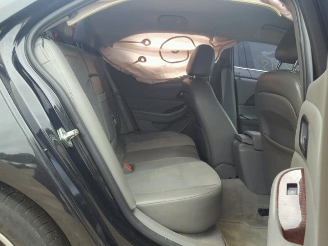 1G11D5RR0DF104345 - 2013 CHEVROLET MALIBU 1LT BLACK photo 6