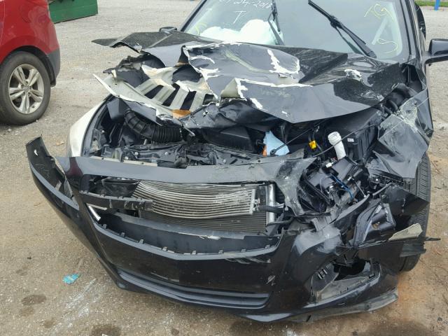 1G11D5RR0DF104345 - 2013 CHEVROLET MALIBU 1LT BLACK photo 9