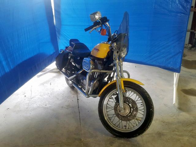 1HD4CFM19SY212221 - 1995 HARLEY-DAVIDSON XL883 DELU YELLOW photo 1