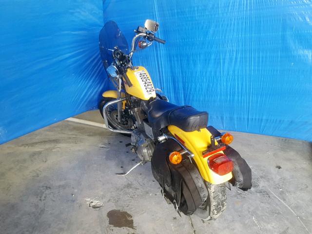 1HD4CFM19SY212221 - 1995 HARLEY-DAVIDSON XL883 DELU YELLOW photo 3