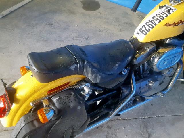 1HD4CFM19SY212221 - 1995 HARLEY-DAVIDSON XL883 DELU YELLOW photo 6