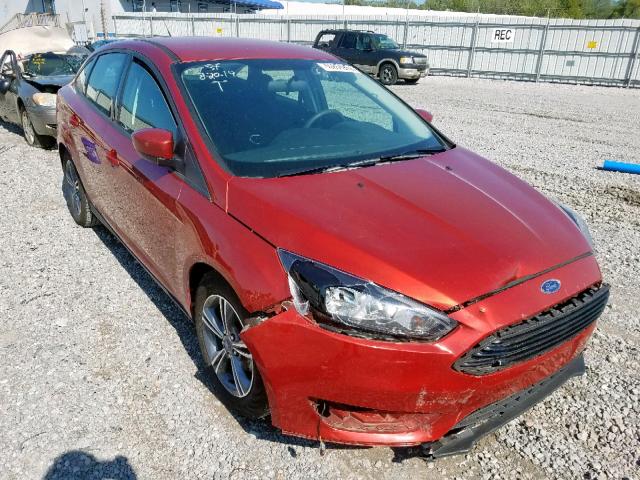 1FADP3FEXJL284292 - 2018 FORD FOCUS SE RED photo 1