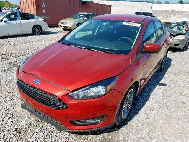 1FADP3FEXJL284292 - 2018 FORD FOCUS SE RED photo 2