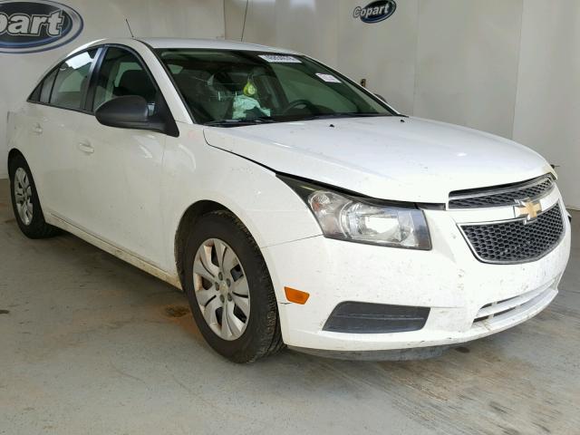 1G1PA5SH1E7212330 - 2014 CHEVROLET CRUZE LS WHITE photo 1