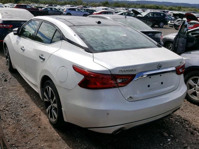 1N4AA6AP5GC436454 - 2016 NISSAN MAXIMA 3.5 WHITE photo 3