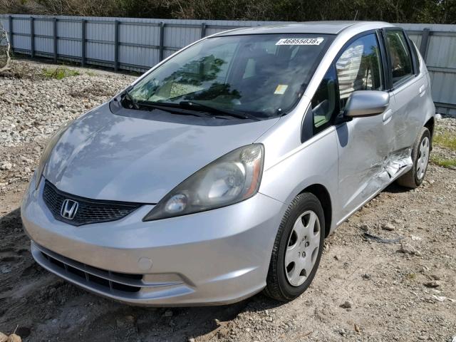 JHMGE8H36CC040775 - 2012 HONDA FIT SILVER photo 2