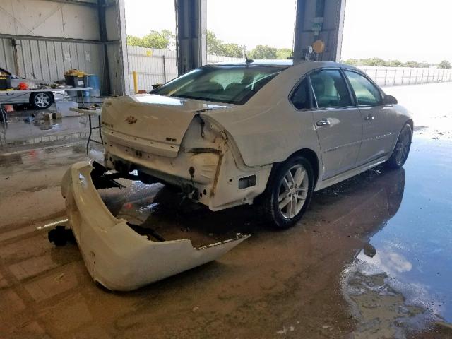 2G1WC5EM6B1190624 - 2011 CHEVROLET IMPALA LTZ WHITE photo 4