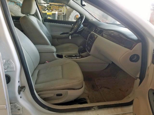 2G1WC5EM6B1190624 - 2011 CHEVROLET IMPALA LTZ WHITE photo 5