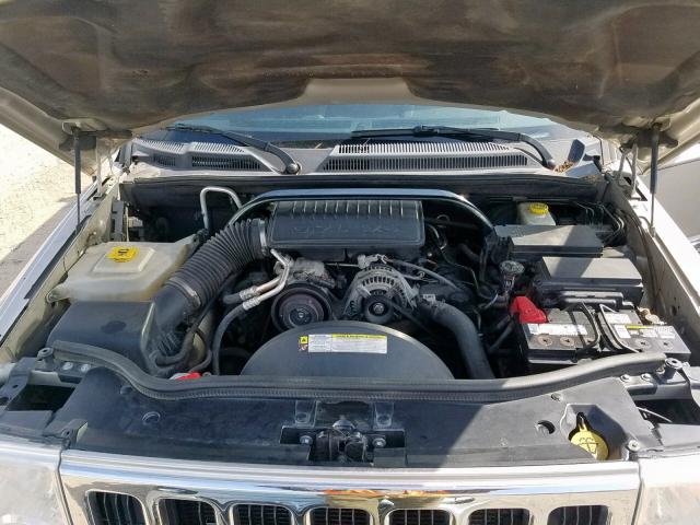 1J8HH48K78C128649 - 2008 JEEP COMMANDER SILVER photo 7