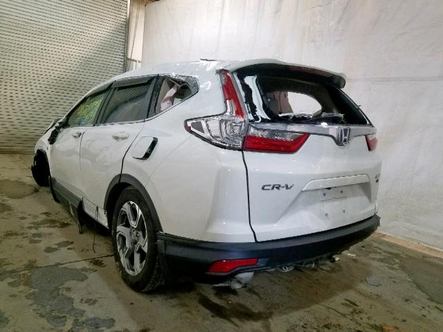 2HKRW2H84JH657142 - 2018 HONDA CR-V EXL WHITE photo 3