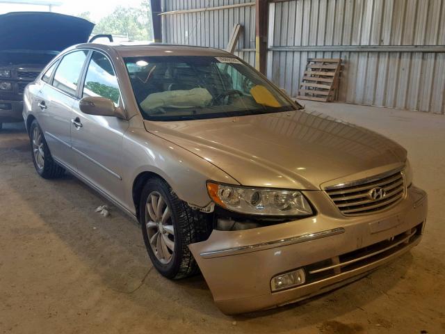 KMHFC46F98A250293 - 2008 HYUNDAI AZERA SE GOLD photo 1