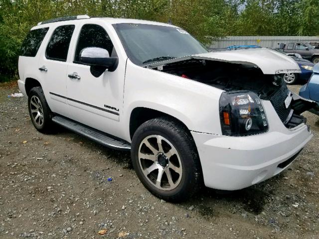 1GKUKEEF3AR174619 - 2010 GMC YUKON DENA WHITE photo 1