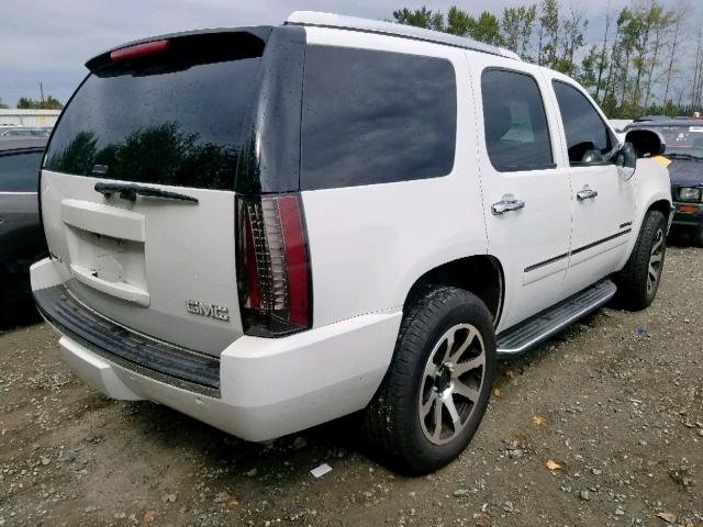 1GKUKEEF3AR174619 - 2010 GMC YUKON DENA WHITE photo 4