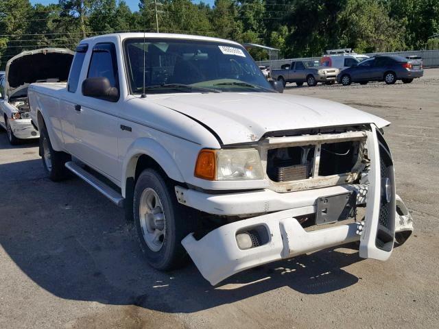 1FTYR44U14PB56333 - 2004 FORD RANGER SUP WHITE photo 1