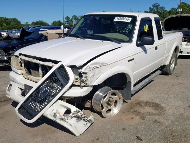 1FTYR44U14PB56333 - 2004 FORD RANGER SUP WHITE photo 2